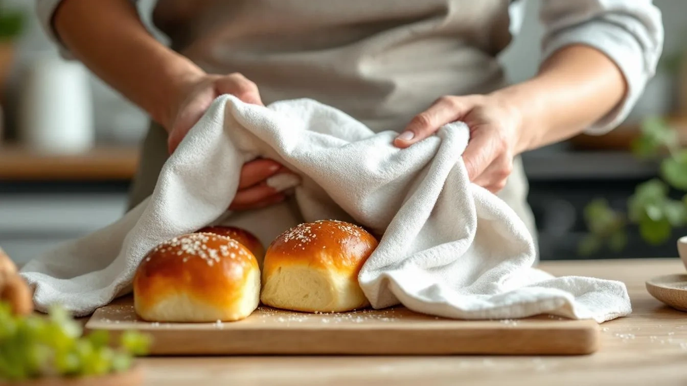 Der „Handtuch-Trick“ beim Brötchenaufbacken: So werden sie in 30 Sekunden wieder wie frisch vom Bäcker
