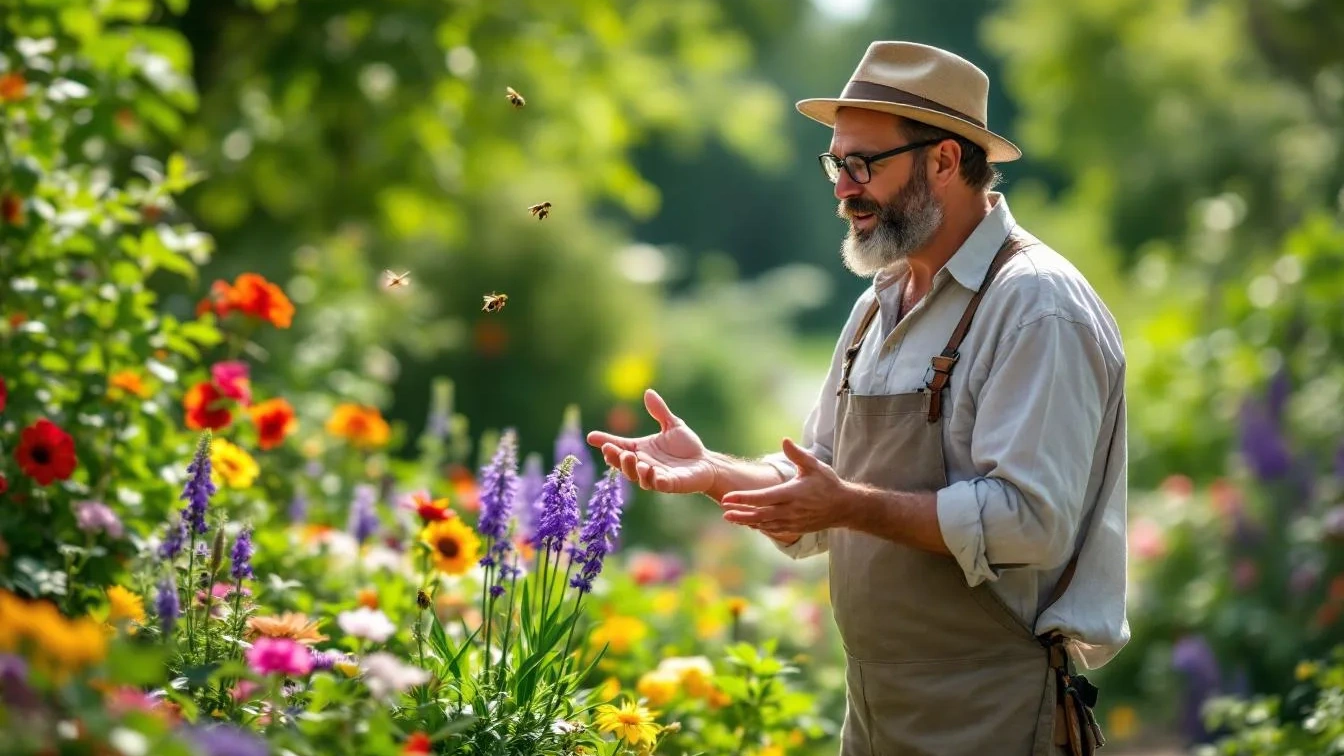 Ein Gärtner verrät, wie du mit 7 Tipps Vögel und Bienen anlockst