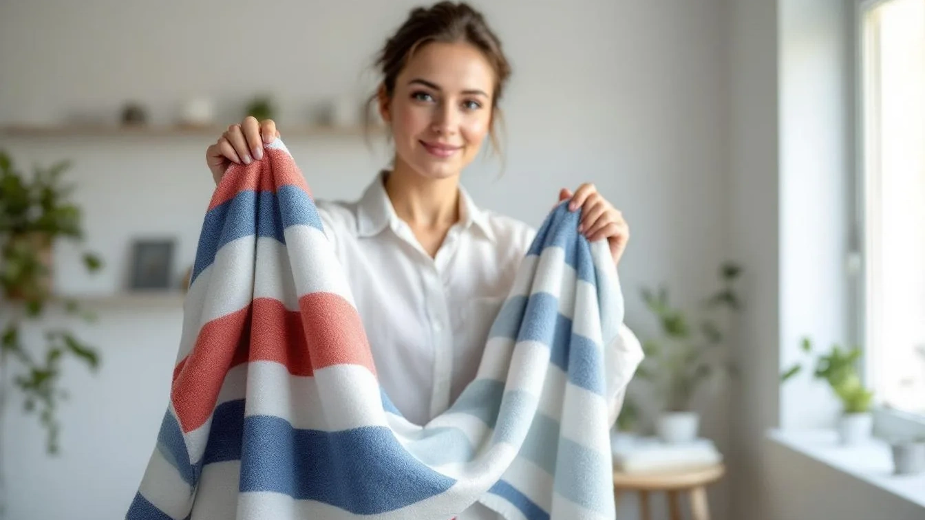Ein Textil-Experte verrät, warum die Streifen an Handtüchern wirklich nützlich sind