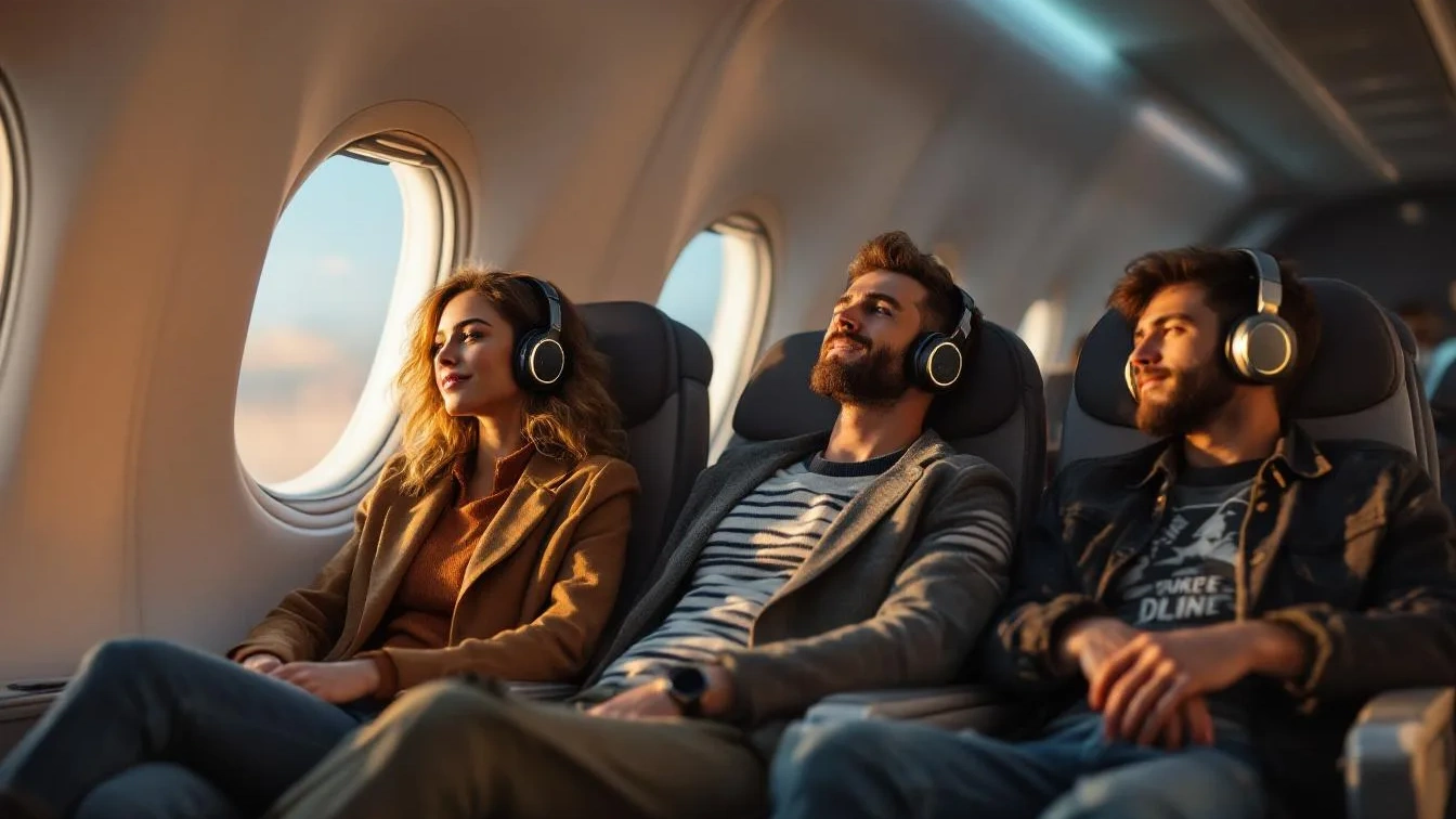 Flug-Komfort im Test: Warum geräuschblockierende Helfer für Nachtflüge unverzichtbar sind