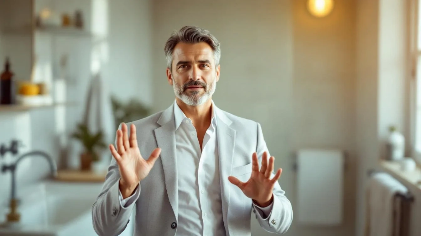 Kalk-Gefahr im Badezimmer: Ein Hautarzt erklärt, warum hartes Leitungswasser Ihre Hautbarriere zerstört