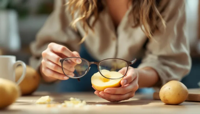 entdecken sie den einfachen kartoffel-trick gegen beschlagene brillen und erfahren sie, warum sie ihre gläser noch heute damit einreiben sollten, um klaren durchblick zu behalten.