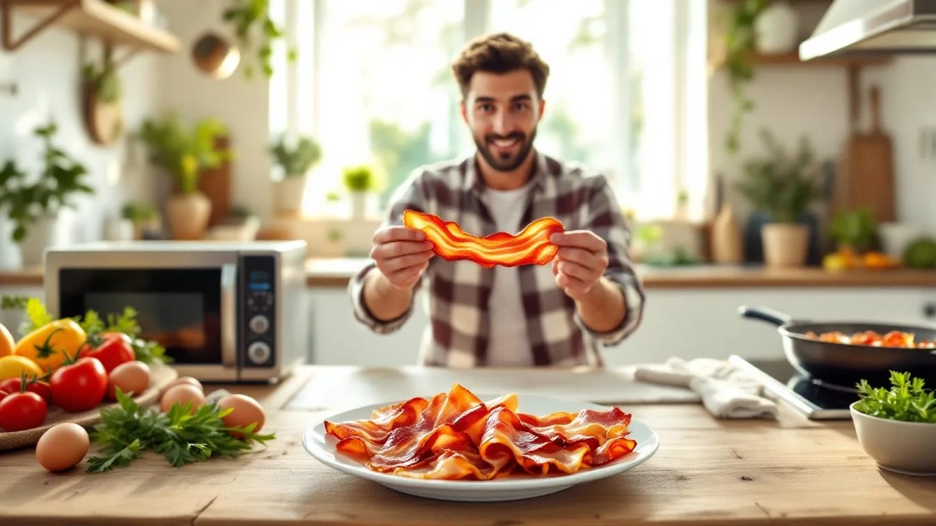 Knusper-Garantie: Warum der Mikrowellen-Trick bei Speck herkömmliches Braten schlägt
