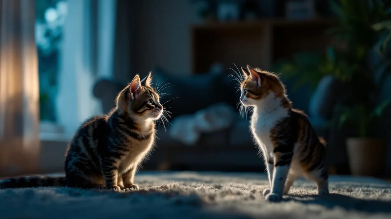 Nachtruhe ade? Der wahre Grund, warum Katzen nach Mitternacht aktiv werden