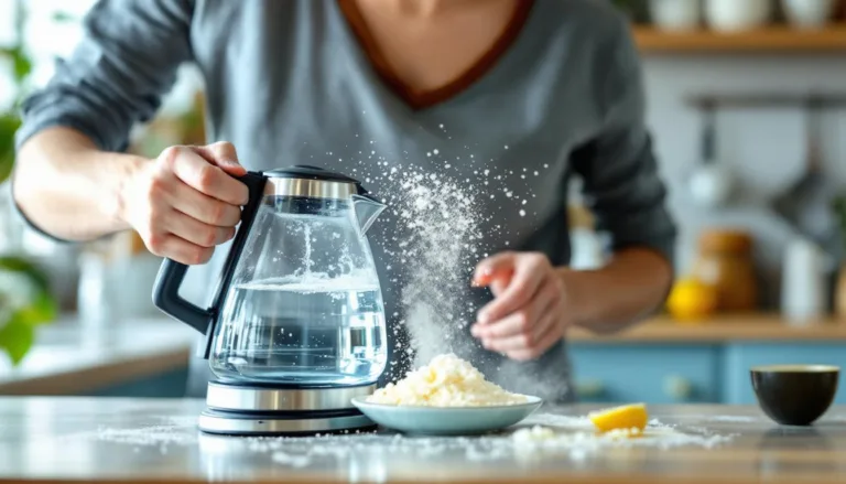 entdecken sie ein günstiges 80-cent-hausmittel, das kalk im wasserkocher schnell und effektiv entfernt – ganz ohne essig oder zitrone.