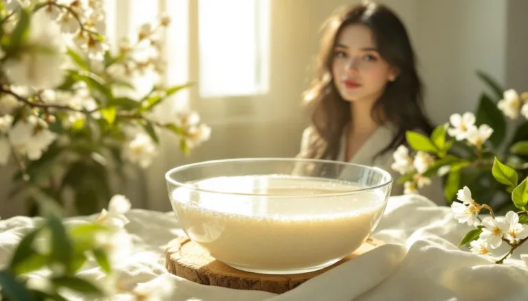 entdecken sie, warum ein reiswasser-guss im märz für außergewöhnlichen glanz sorgt – ganz ohne shampoo und spülung.